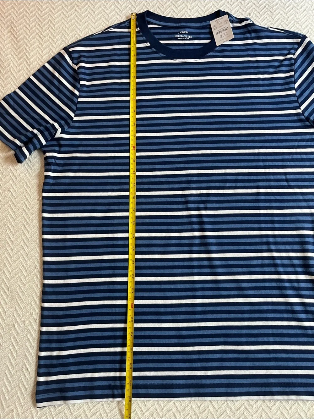 J Crew Striped Heritage Tee